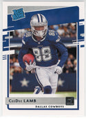 CeeDee Lamb  2020 Panini Donruss Rated Rookie Card #306