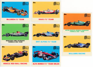 Formula 1 2022 Topps Miami Grand Prix Set of 8 Cards