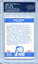 Chuck Person 1987 Fleer Sticker #10 PSA NM 8 Card