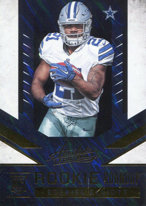 Ezekiel Elliott 2016 Panini Abasolute Rookie Card