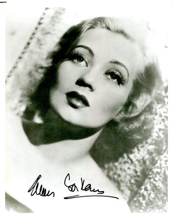 Ann Sothern Autographed 8x10 Black & White Photo