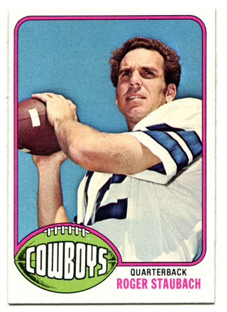 Roger Staubach 1976 Topps Card #395
