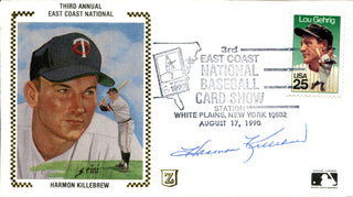Harmon Killebrew Autographed First Day Cover