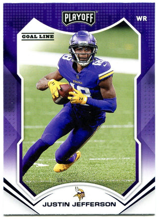 Justin Jefferson Panini Playoff 2021
