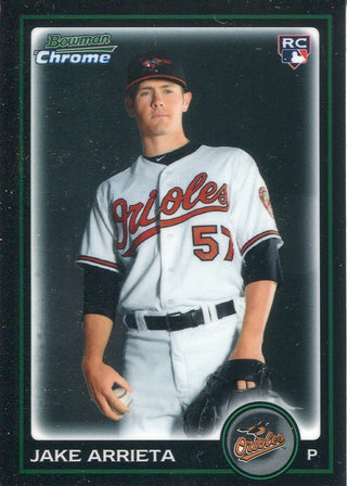 Jake Arrieta 2010 Bowman Chrome Rookie Card
