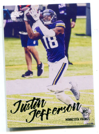 Justin Jefferson 2020 Panini Luminance #217 Card