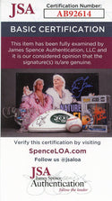 Whitey Ford Autographed Official American League Gene Budig Baseball (JSA)
