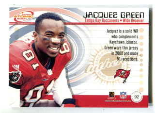 Jacques Green 2001 Prism Atomic Game Worn Jersey Card #92