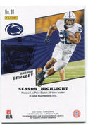 Saquon Barkley 2018 Panini The National Rookie Card Back