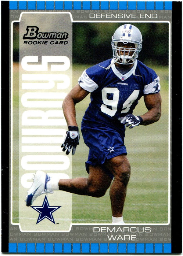 Demarcus Ware 2005 Bowman Rookie Card