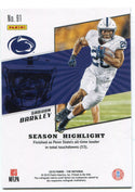 Saquon Barkley 2018 Panini The National Rookie Card Back