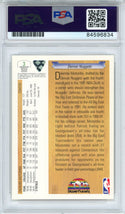 Dikembe Mutombo "HOF 15" Autographed 1991-92 Upper Deck Rookie Card (PSA Auto GM 10)