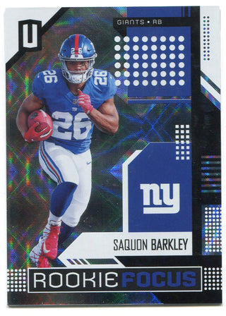 Saquon Barkley 2018 Panini Unparalleled Rookie Card
