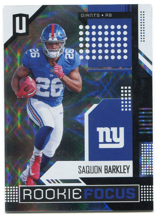 Saquon Barkley 2018 Panini Unparalleled Rookie Card