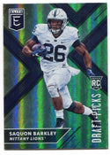 Saquon Barkley 2018 Panini Elite Rookie Card