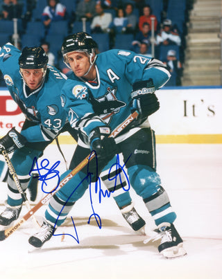 Tony Granato & Al Lafrate Autographed 8x10 Photo