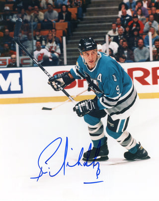 Bernie Nicholls Autographed 8x10 Photo
