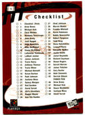 Michael Vick Press Pass 2001 Virginia Tech #1
