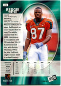 Reggie Wayne Press Pass 2001 Miami Hurricanes #26