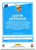 Justin Jefferson Donruss Rated Rookie #313