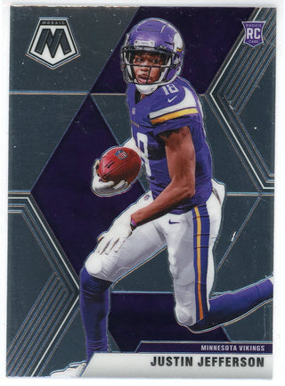 Justin Jefferson 2020 Panini Mosaic Rookie Card #209