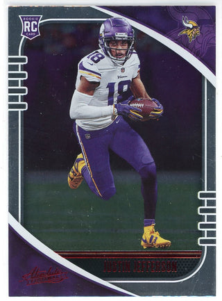 Justin Jefferson 2020 Panini Absolute Red Rookie Card #168