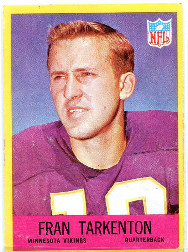 Fran Tarkenton PCGC Unsigned Card