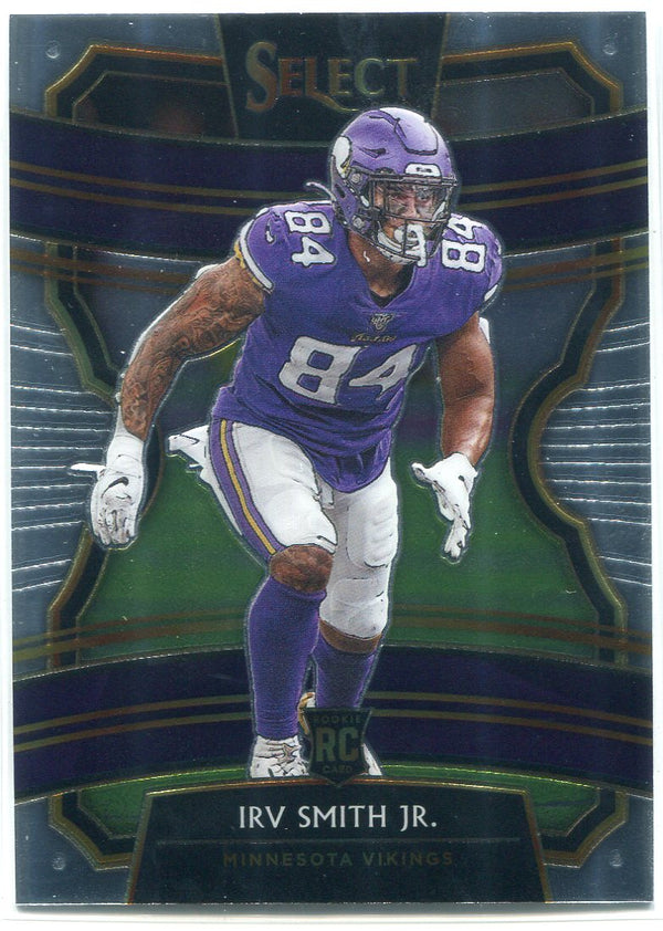 Irv Smith Jr. 2019 Panini Select Concourse Rookie Card