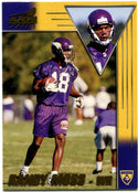 Randy Moss 1998 Pacific Aurora Rookie Card #94