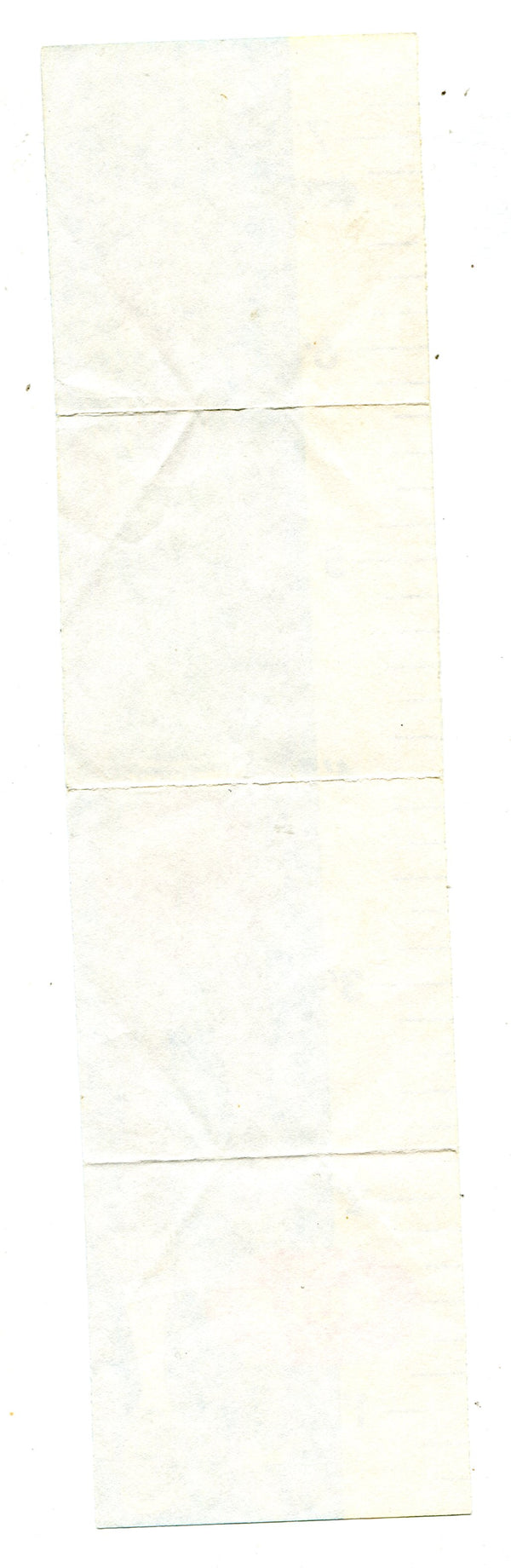 Bob Rule 1969 Topps Rulers Card