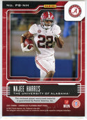 Najee Harris 2021 Panini Chronicles Playbook Draft Picks Rookie Patch Card #PB-NH