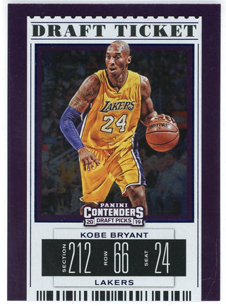 Kobe Bryant 2019-20 Panini Contenders Draft Picks Card #32