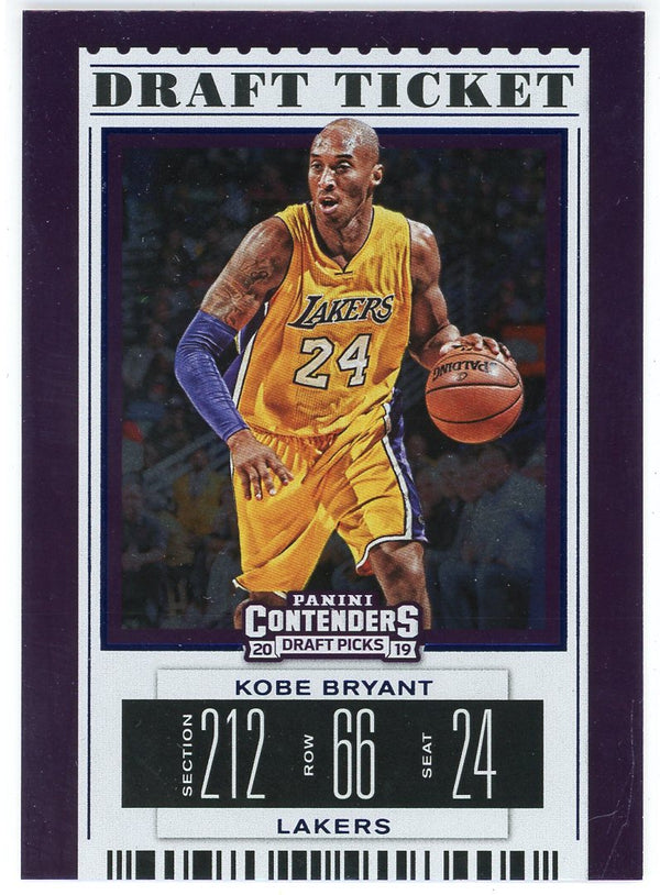 Kobe Bryant 2019-20 Panini Contenders Draft Picks Card #32