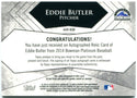 Eddie Butler Bowman Platinum Auto Jersey Card 49/50 2014