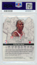 Michael Jordan 1997 Topps Rock Stars Card #RS1 (PSA Mint 9)