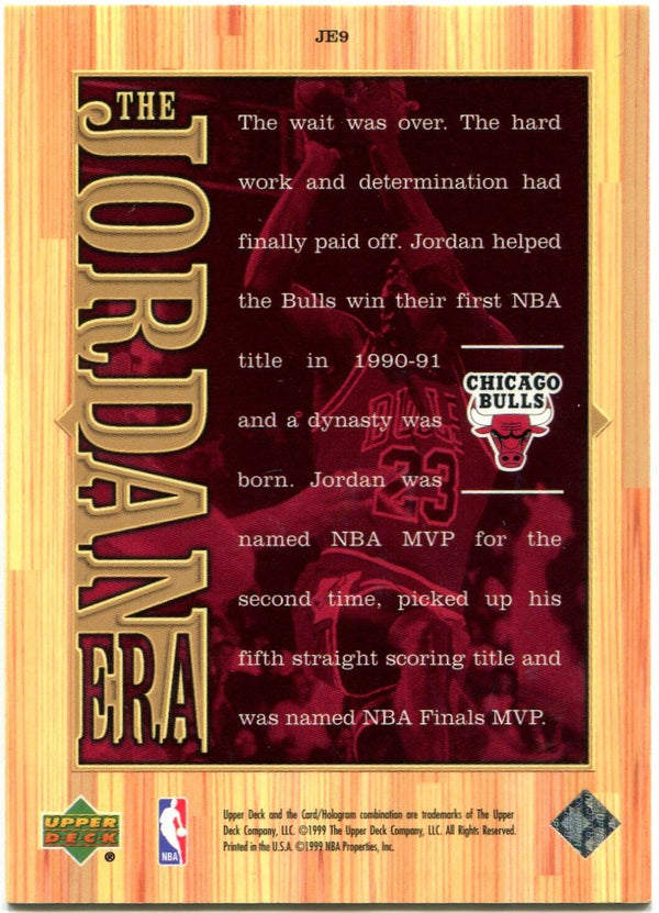 Michael Jordan Upper Deck Athlete of the Century "The Jordan Era"