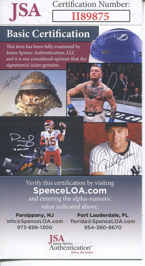 Micheal Irvin Autographed 1st Day Cover Envelope (JSA)