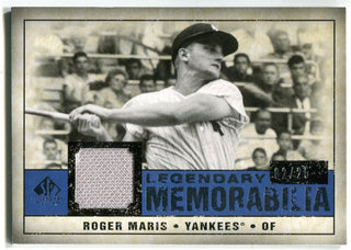 Roger Maris 2008 Upper Deck SP Legendary Memorabilia Game-Used #2/25