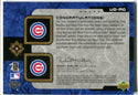 Greg Maddux & Mark Prior 2005 Upper Deck Dual Materials/Autographed Card #9/10