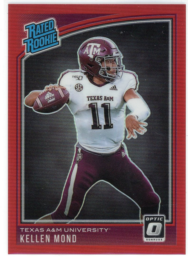 Kellen Mond 2021 Panini Chronicles Donruss Optic Draft Picks Rated Rookie Card #220