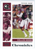 Kellen Mond 2021 Panini Chronicles Draft Picks Rookie Card #20