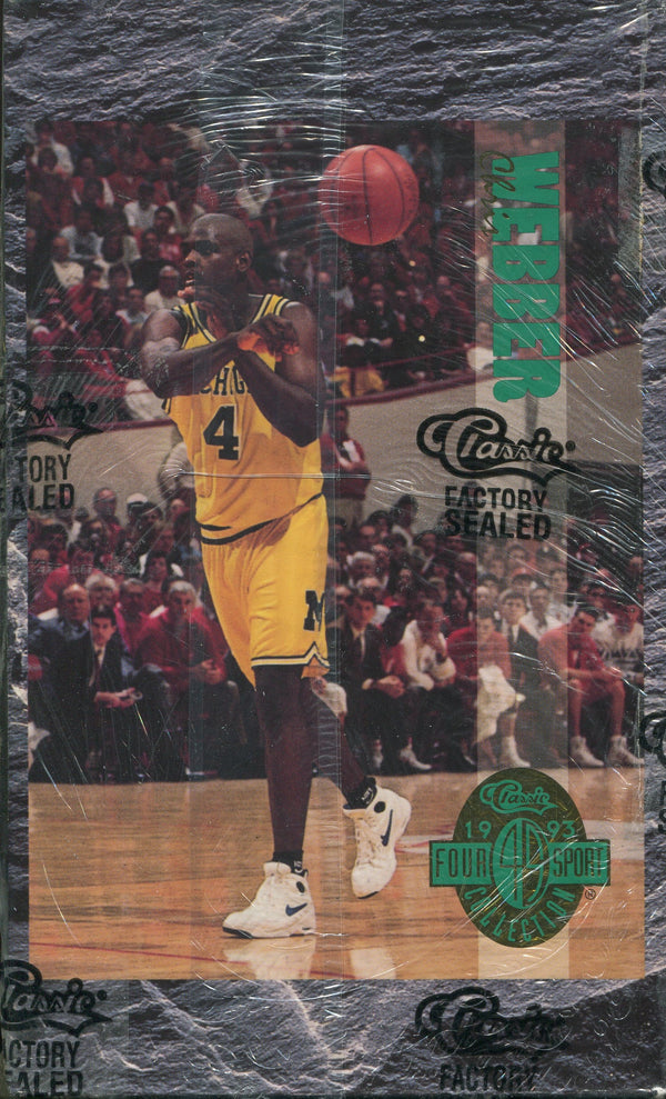 1993 Classic Four Sport Collection Basketball Hobby box