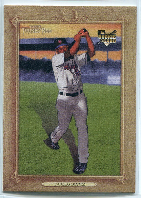Carlos Gomez 2007 Topps Turkey Red Rookie Card