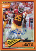 Ronald Jones II Autographed 2018 Panini Classics Rookie Card