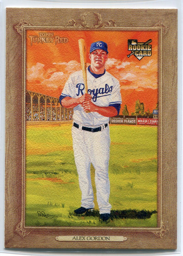 Alex Gordon 2007 Topps Turkey Red Rookie Card