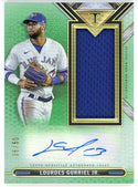 Lourdes Gurriel JR. Autographed 2021 Topps Triple Threads Jersey Card #ASJR-LG