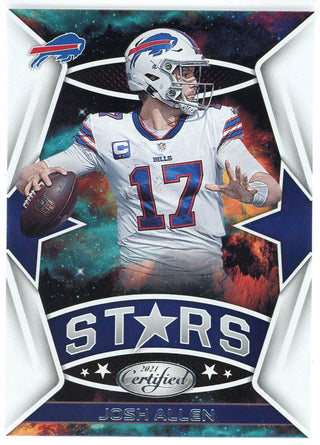 Josh Allen 2021 Panini Certified Stars Card #CS-17