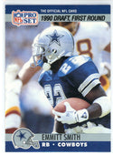 Emmitt Smith 1990 Pro Set Rookie Card #685