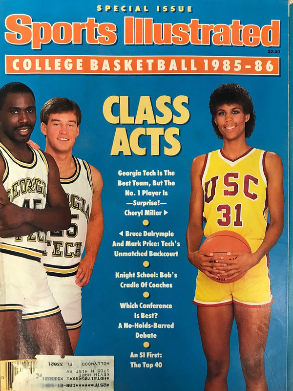 Mark Price & Cheryl Miller Unsigned Sports Illustrated Magazine November 20 1985