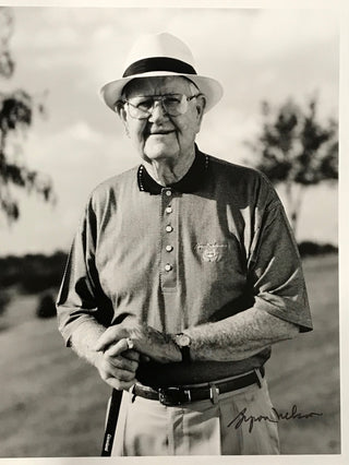 Byron Nelson Signed Golf 8x10 Photo